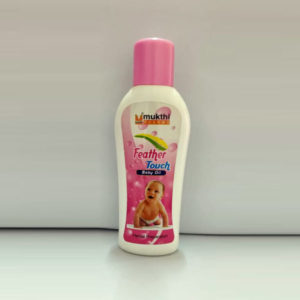 Feather touch baby oil