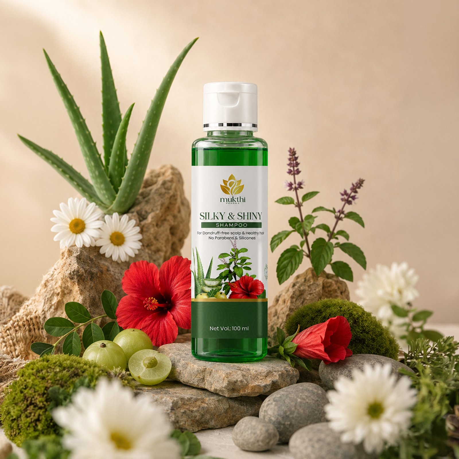 MOKSH Herbal Shampoo benefits