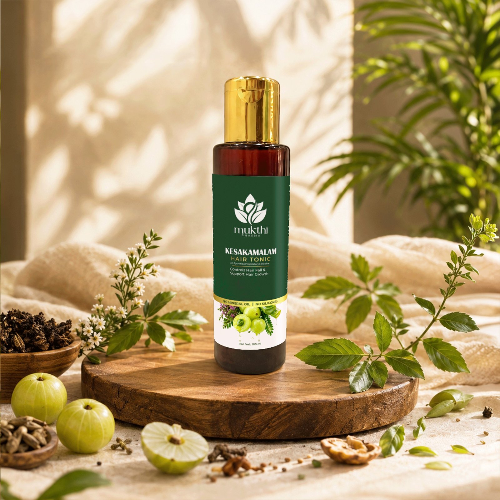 Mukthi Pharma Kesakamalam Hair Tonic |100ml