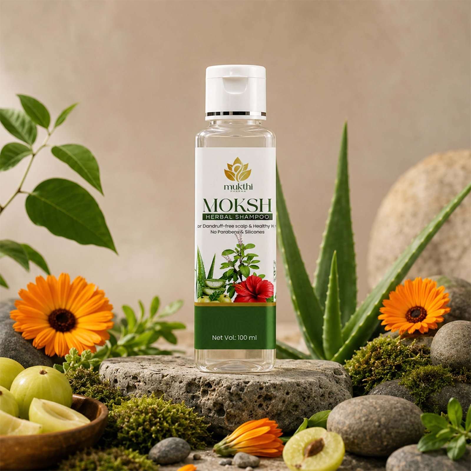 MOKSH Herbal Shampoo